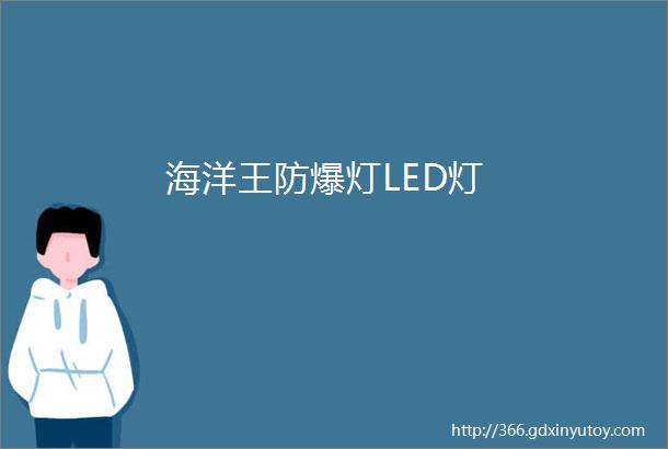 海洋王防爆灯LED灯